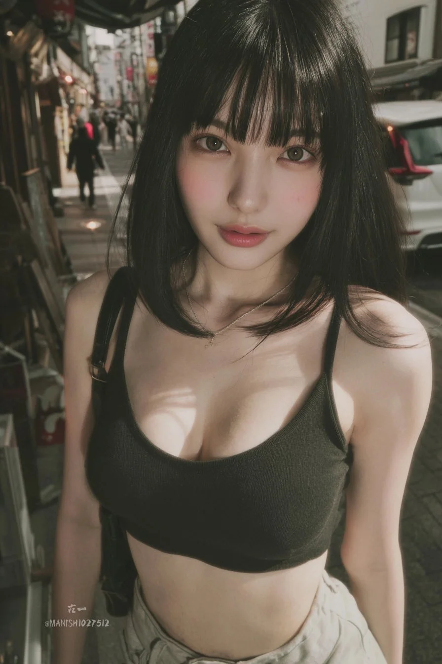 Z-Image Prompt - Candid snapshot young woman Tokyo street